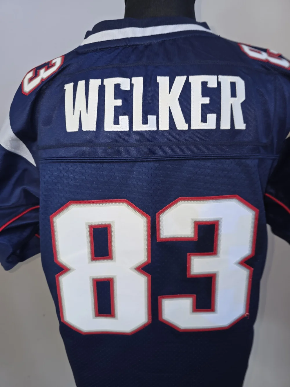 Wes Welker #83 Patriots Reebok On Field Jersey Youth XL +2 NFL